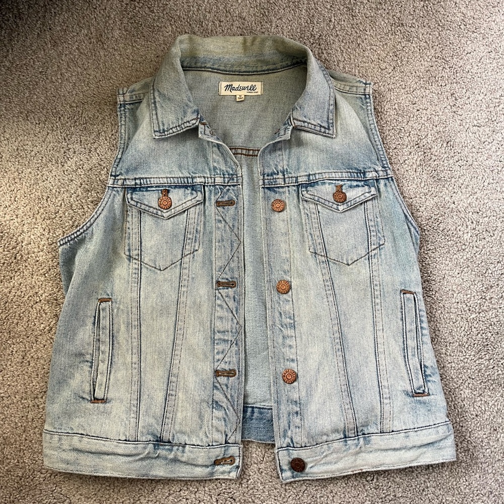 Madewell Vest Jean Jacket